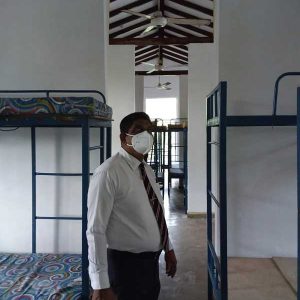 Principal Inspecting Dormitory